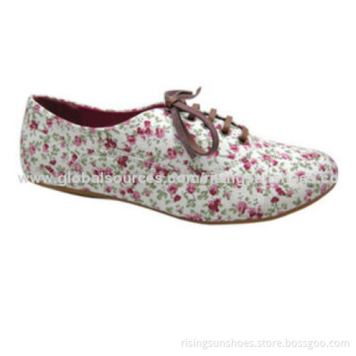 Women's Athletic Shoes, Oxford Style with Animal Prints Upper, Trendy/Popular for Spring/Summer